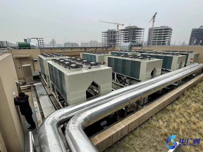 風(fēng)冷熱泵機組降噪治理